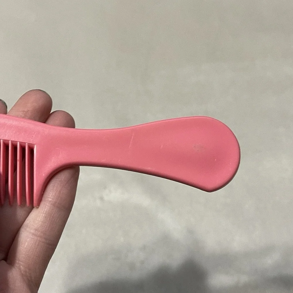 Vintage‎ GOODY Unbreakable Super Comb PINK #448/2 Made in USA 1989